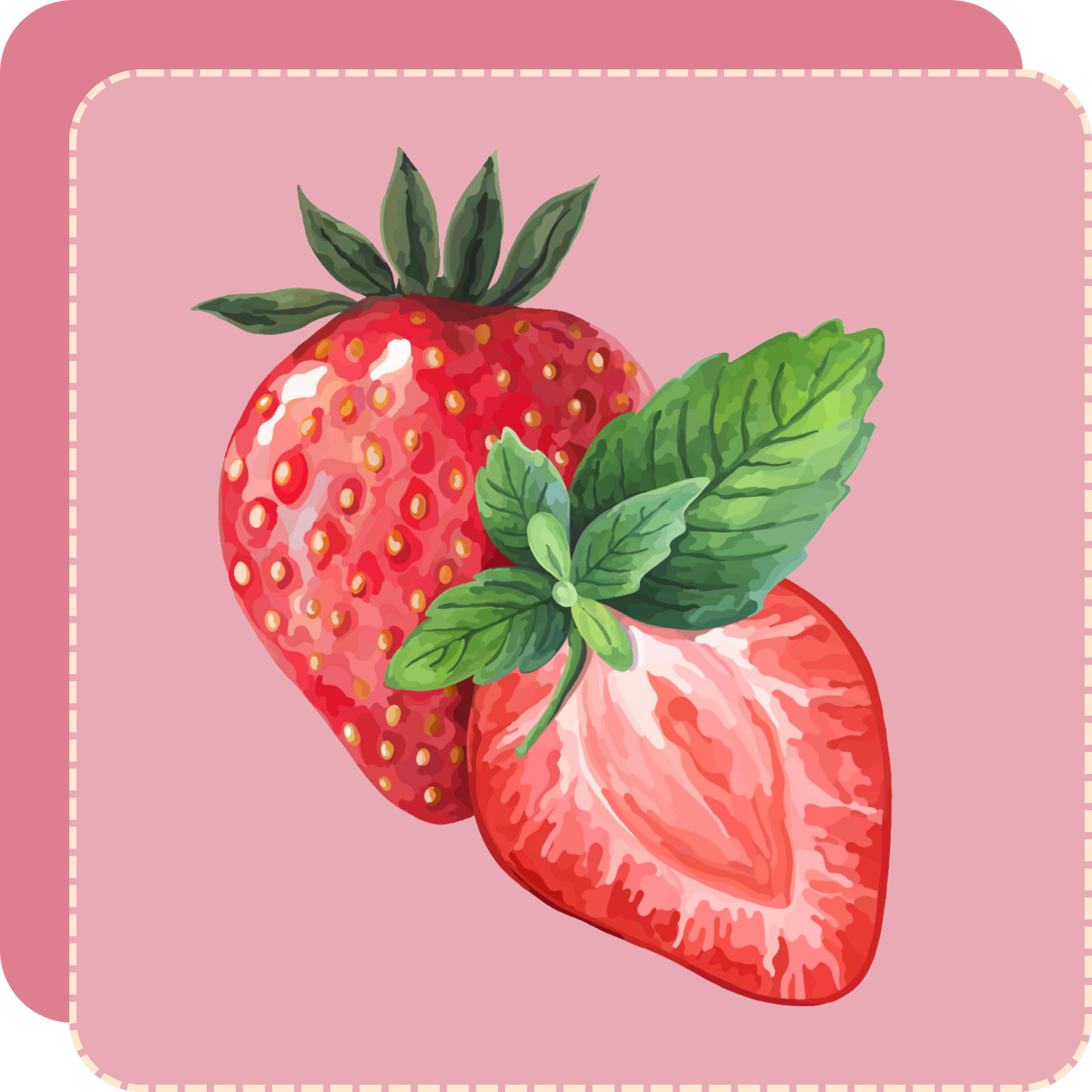 Strawberry Mint Flavor